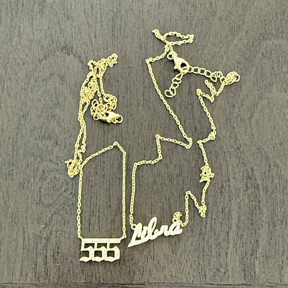 Necklace Bundle Libra and 555 charm